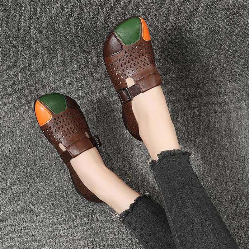 Luchtige dames sandalen met gesp — afbeelding 44