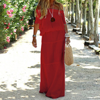 Off shoulder zomerjurk