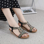 Dames sandalen met wedge hak