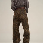 Luipaardprint jeans