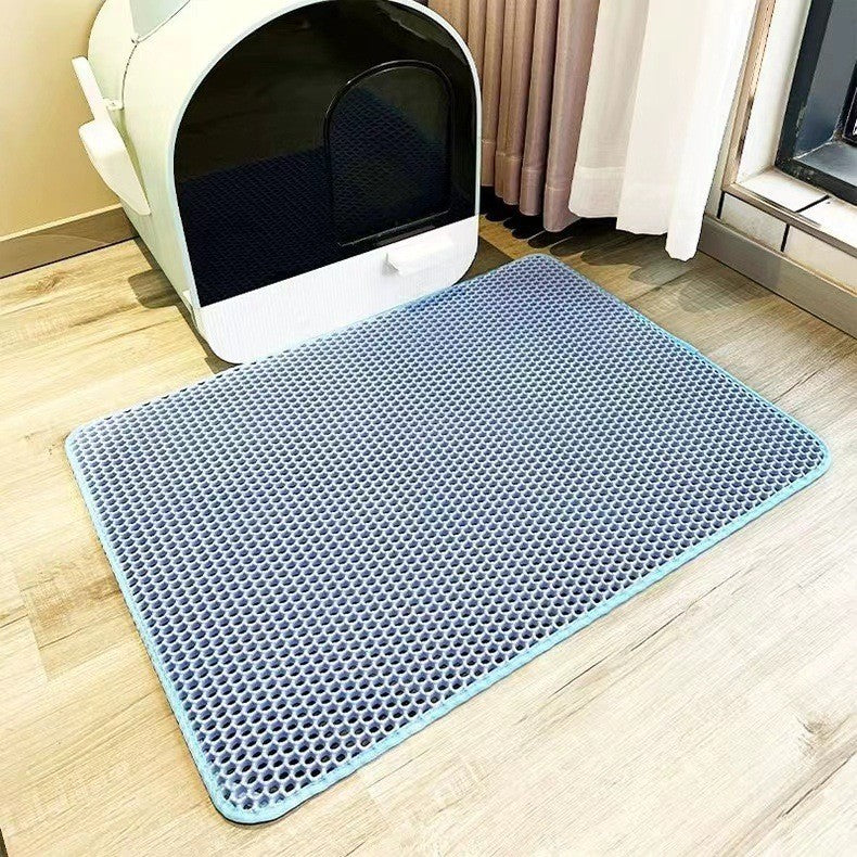 Dubbelgelaagde kattenbakmat