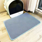 Dubbelgelaagde kattenbakmat