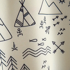 Casual overhemd met print voor heren