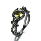 Edelsteen zirkonia ring