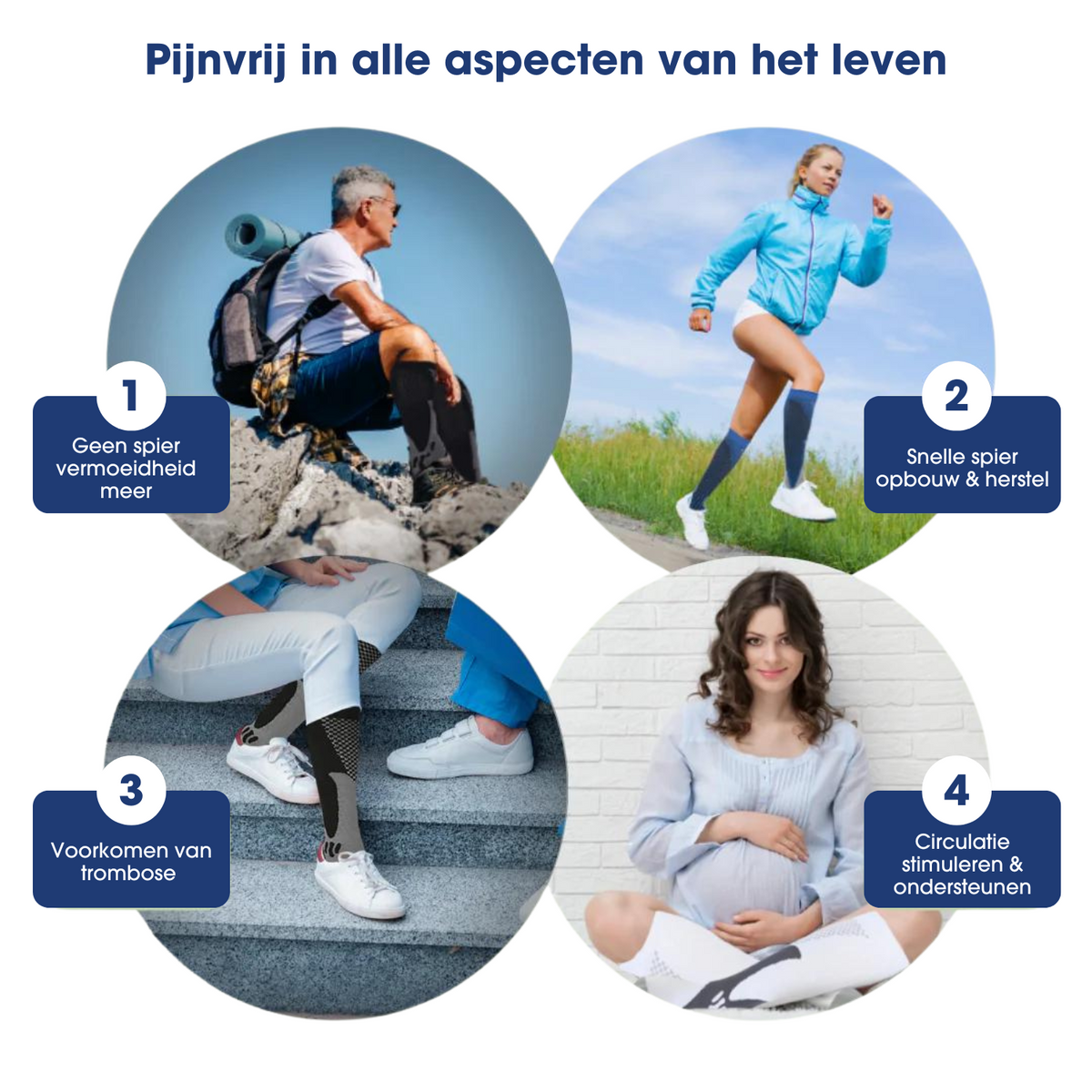Hoge compressiekousen – Noor