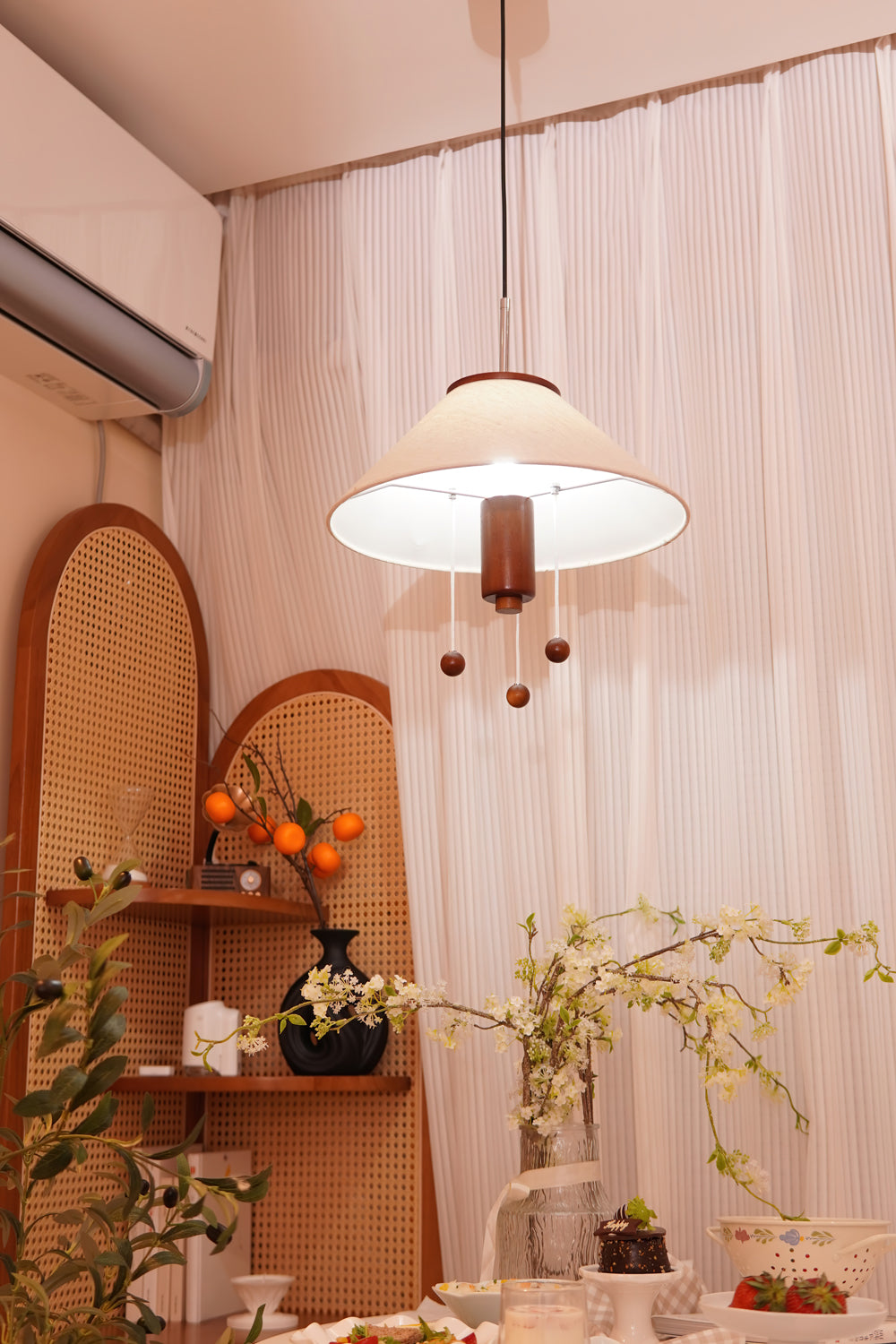 Sculpturale hanglamp in octopusvorm