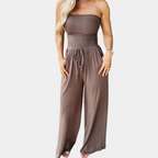 Bandeau jumpsuit voor dames