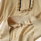 Khaki damesblouse