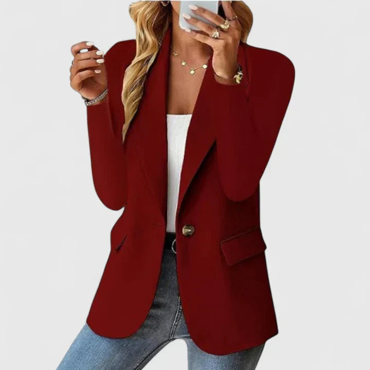 Ina | Blazer met getailleerde pasvorm