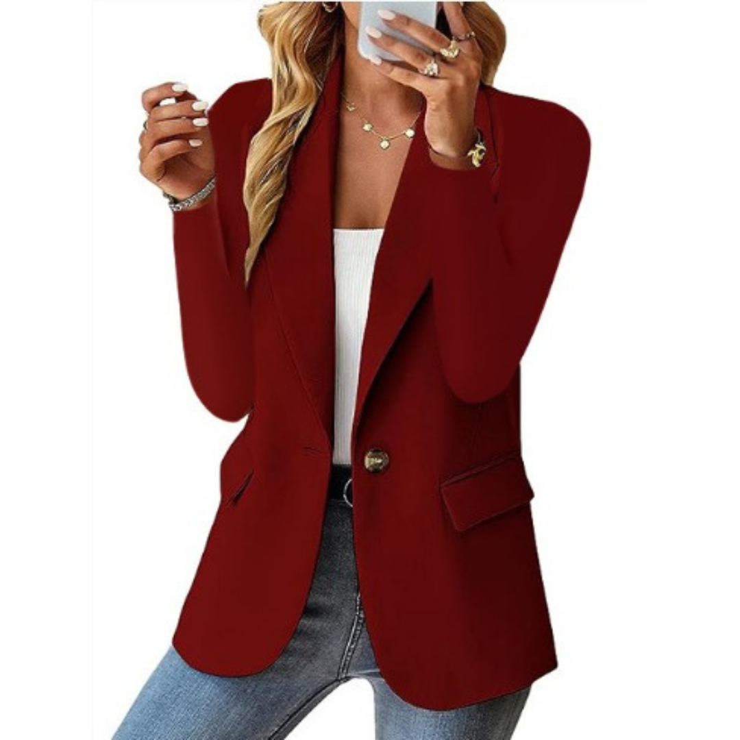 Blazer met klassieke snit