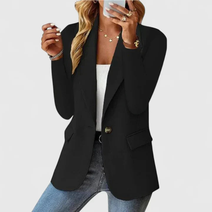 Ina | Blazer met getailleerde pasvorm