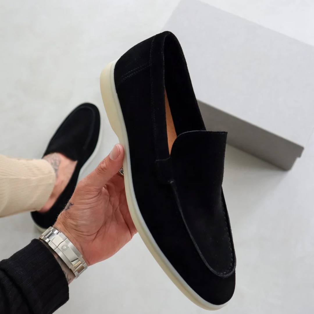 Klassieke loafers met zachte constructie
