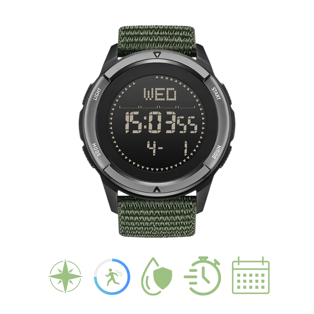 Carbon adventure horloge