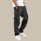 Flexibele cargo broek – stretch regular-fit mannen
