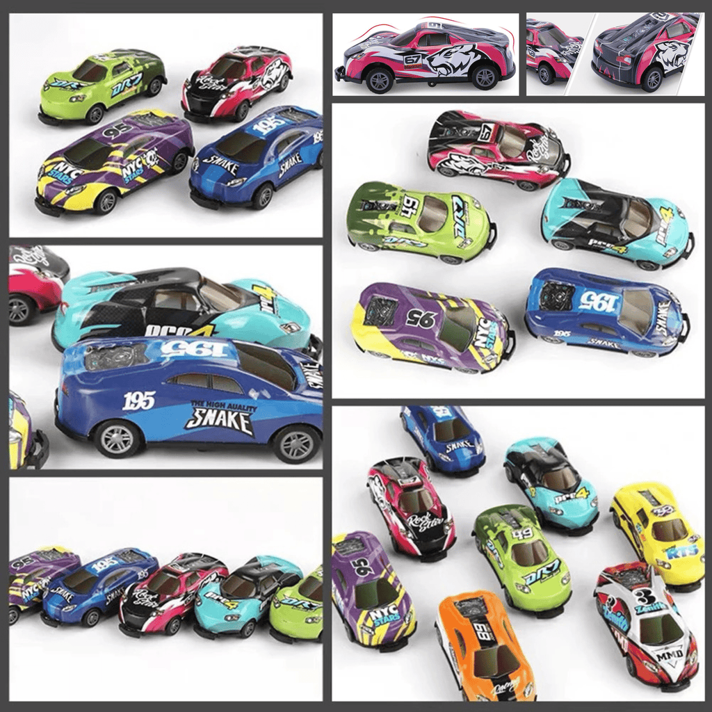 Stuntauto's met katapult