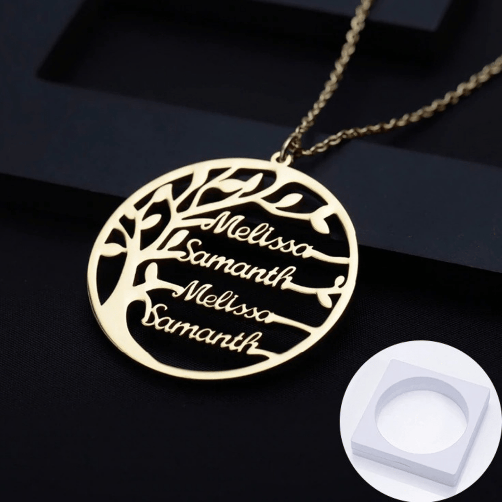 Ketting met familieboomhanger