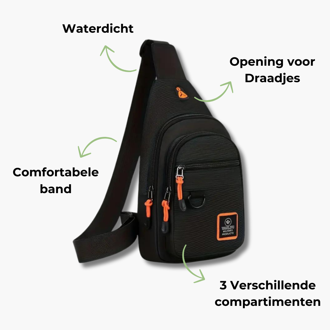 Heren schoudertas — afbeelding 4
