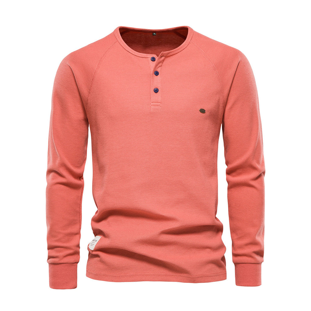 Stijlvol heren shirt met lange mouwen
