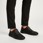 Heren sneaker van leer