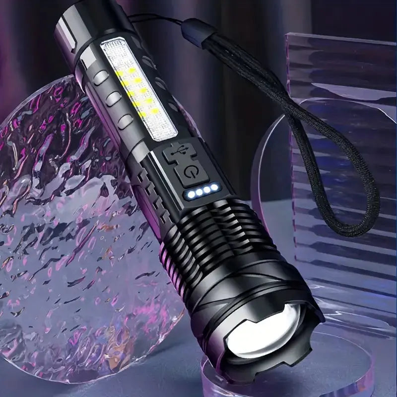Ultrafelle militaire zaklamp met 5000 lumen
