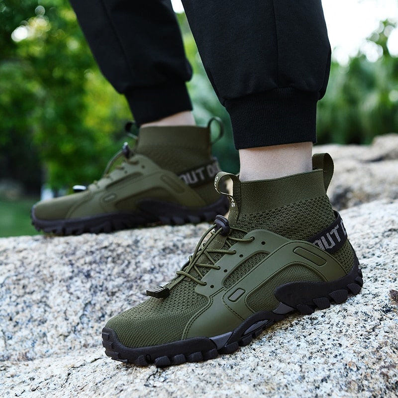 Heren barefootschoenen met antislipzool