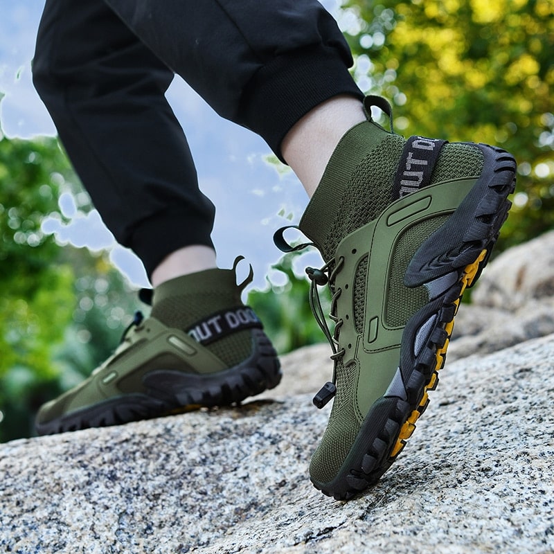 Heren barefootschoenen met antislipzool