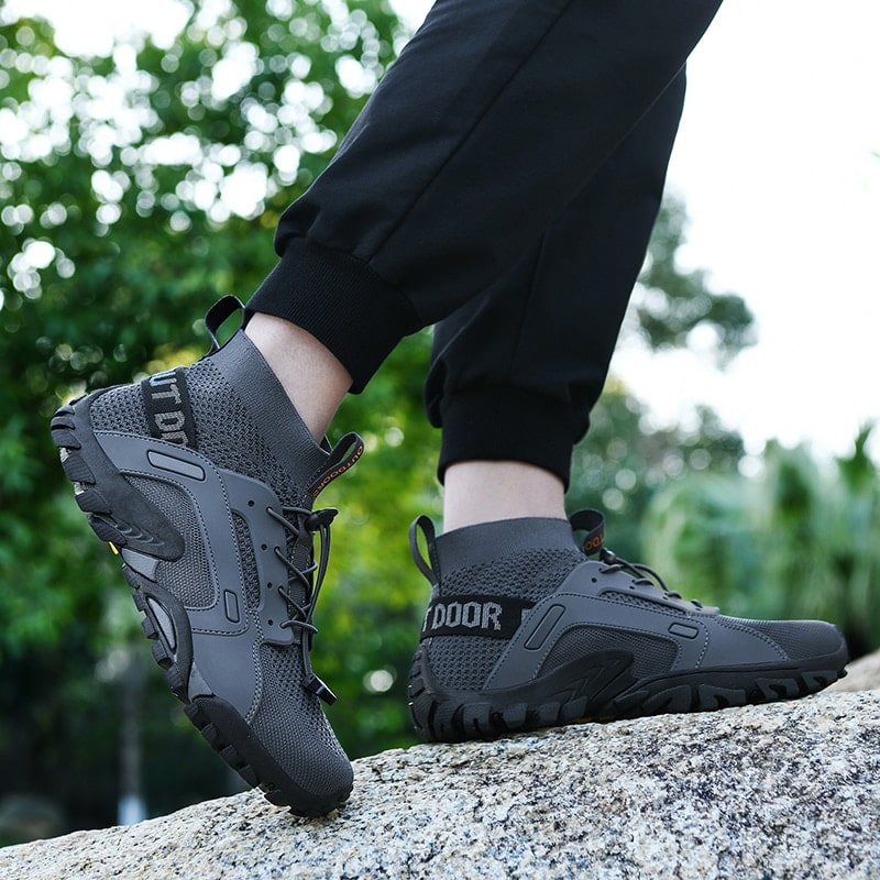 Heren barefootschoenen met antislipzool