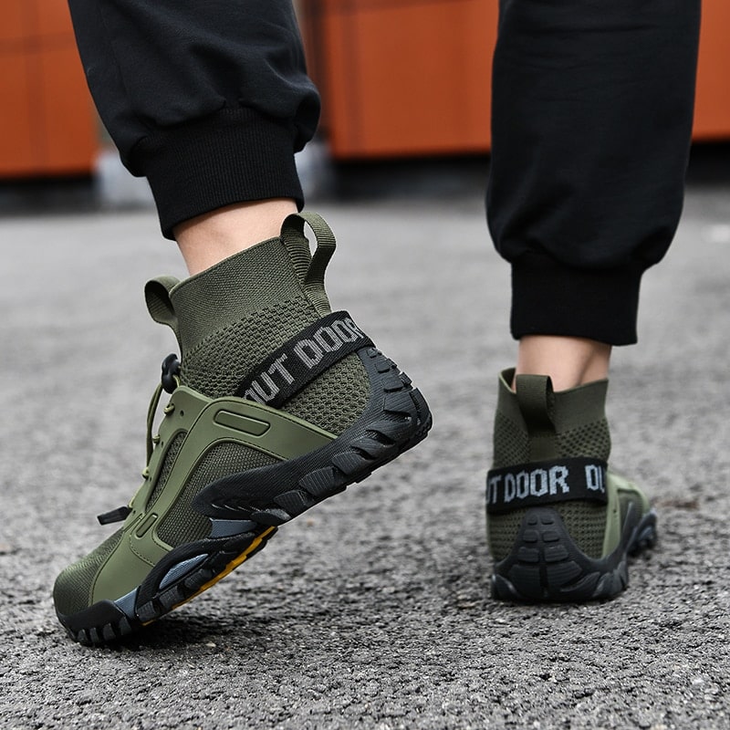 Heren barefootschoenen met antislipzool