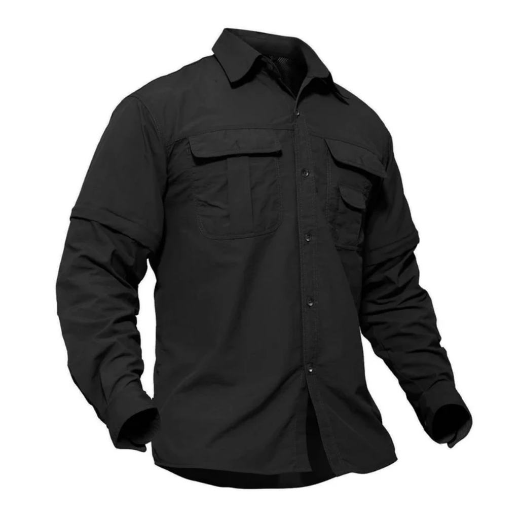 Outdoorshirt met afritsbare mouwen — afbeelding 18