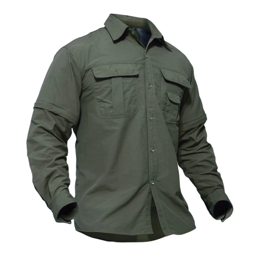 Outdoorshirt met afritsbare mouwen — afbeelding 15