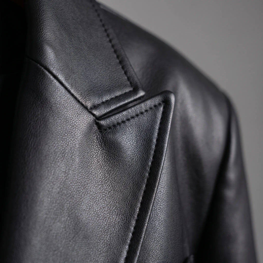 Oversized blazer met enkele rij knopen — afbeelding 8