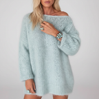 Oversized damespullover