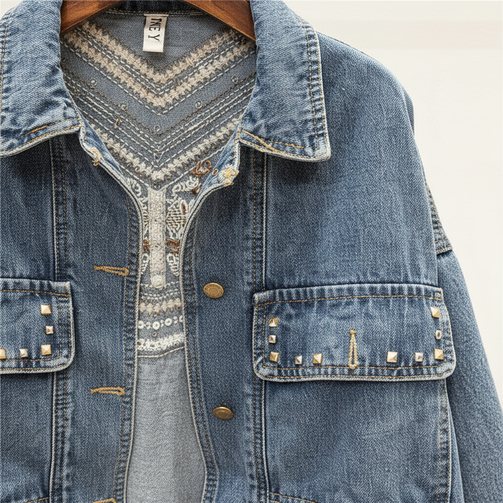 Oversized denimjacke