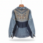 Oversized denimjacke