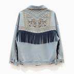 Oversized denimjacke