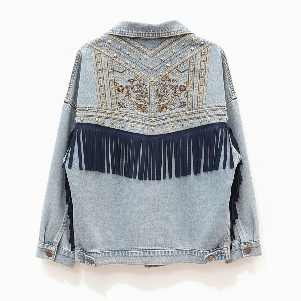 Oversized denimjacke