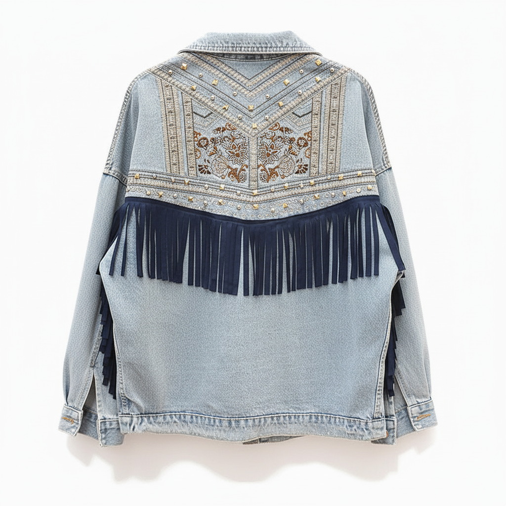 Oversized denimjacke