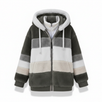 Oversized fleece-vest