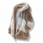 Oversized fleece-vest