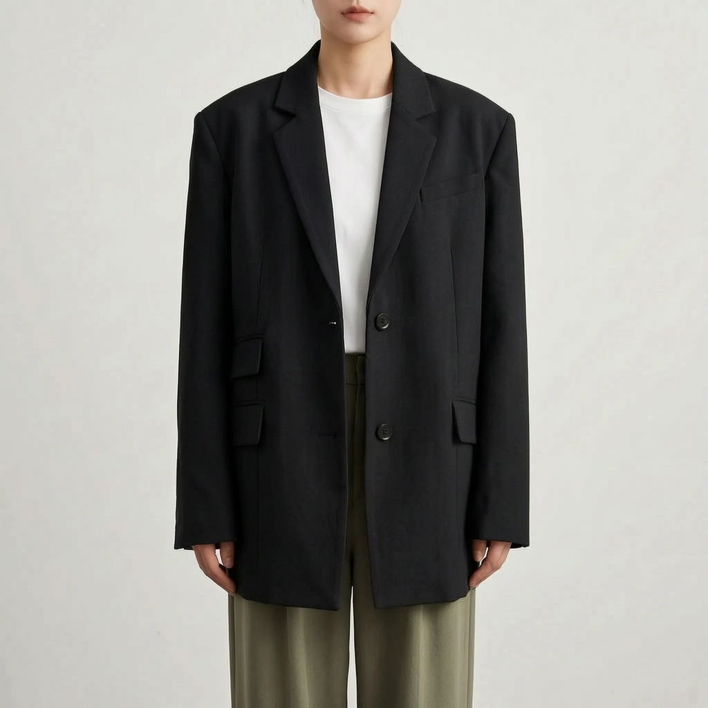 Oversized getailleerd jasje