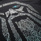 Oversized noorse print T-shirt big & tall