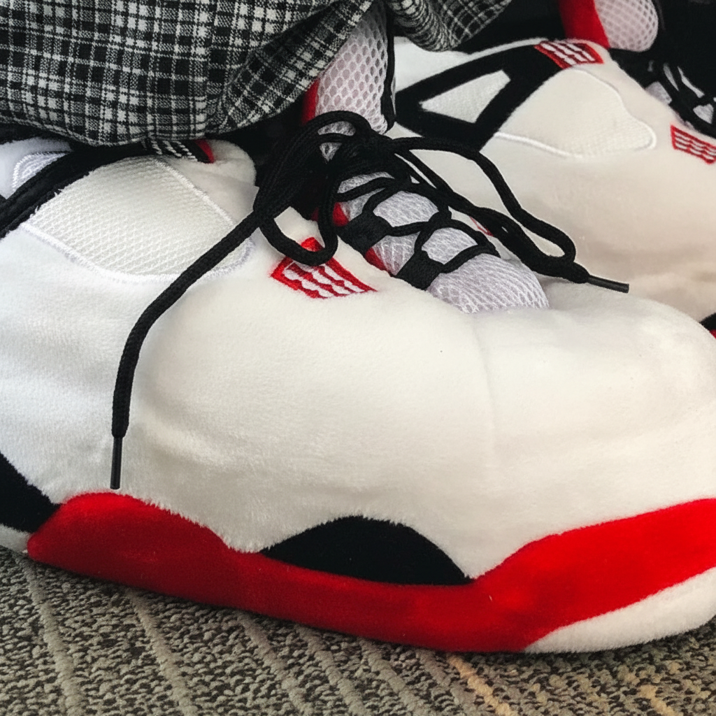 Oversized sneaker huisschoenen