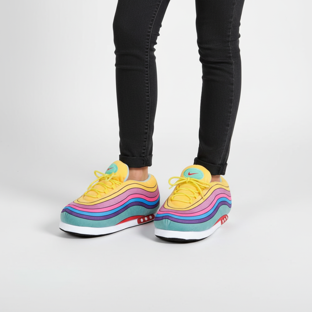 Oversized sneaker huisschoenen