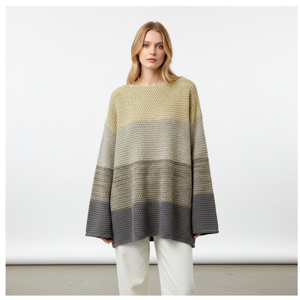 Oversized breipullover