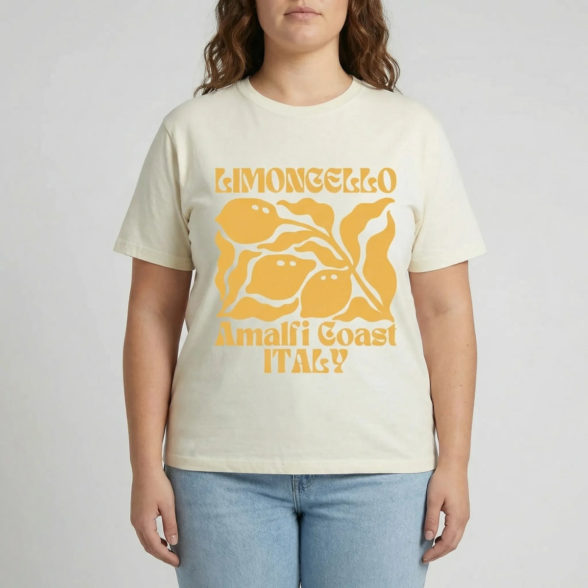 Oversized vintage T-shirt met print