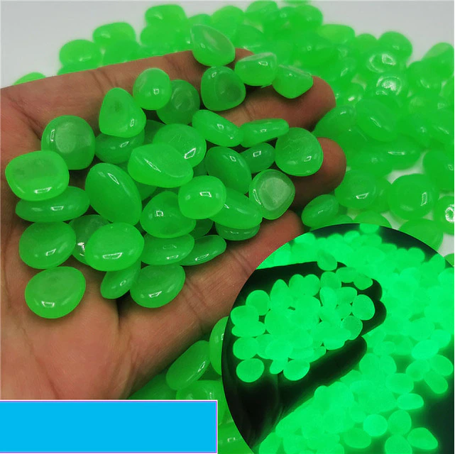 Glow in the dark kiezels
