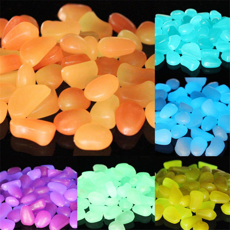 Glow in the dark kiezels – materiaal: Fotoluminescent pigment + milieuvriendelijke hars — afbeelding 6