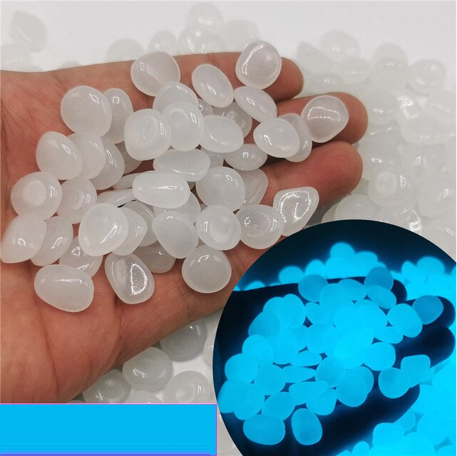 Glow in the dark kiezels – materiaal: Fotoluminescent pigment + milieuvriendelijke hars — afbeelding 11