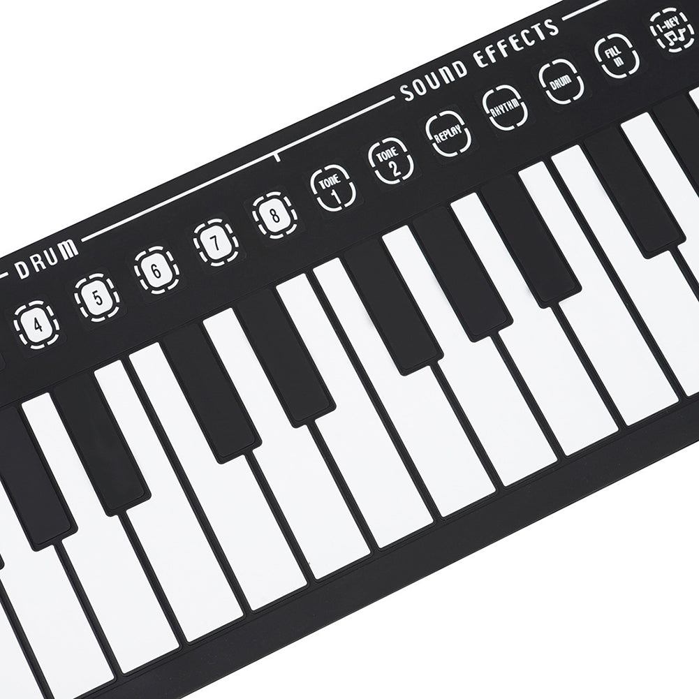 Draagbare rollup piano