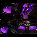 USB-ledvoetverlichting voor de auto